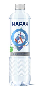 Oxygen-enriched drinking water "NARACH"