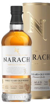 NARACH Blended whiskey souvenir tube