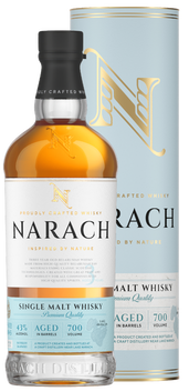NARACH Malt whiskey in a gift box