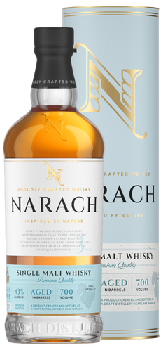 NARACH Malt whiskey in a gift box